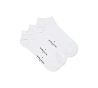 Seidensticker Herren Sneaker Socken, Weiß, 39 EU