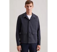 Hemdjacke SEIDENSTICKER, Herren, Gr. S, dunkelgrau, 97% Baumwolle, 3% Elasthan, unifarben, Jacken (70312143-S) dunkelgrau