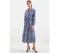 Seidensticker Kleid Damen Baumwolle blau, 46