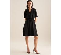 Sommerkleid SEIDENSTICKER "Schwarze Rose" Gr. 38, Normalgrößen, schwarz Damen Kleider (12041203-38) schwarz