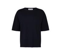 seidensticker - KNITTED T-SHIRT CREW N black - Gr. - S