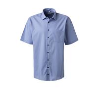 Seidensticker Kurzarmhemd Herren Comfort Fit Kurzarm Baumwolle blau, 40