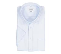 Seidensticker Kurzarmhemd Herren Comfort Fit Kurzarm Baumwolle blau, 40
