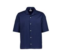 Seidensticker Kurzarmhemd Herren Kurzarm Baumwolle blau, M