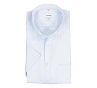 Seidensticker Kurzarmhemd Herren Regular Fit Kurzarm Baumwolle blau, 40