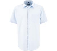 Seidensticker Kurzarmhemd Herren Regular Fit Kurzarm Kent blau, 42