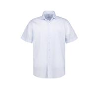 Seidensticker Kurzarmhemd Herren Regular Fit Kurzarm Kent-Kragen Baumwolle blau, 44