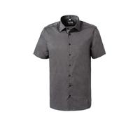 Seidensticker Kurzarmhemd Herren Slim Fit Kurzarm Baumwolle grau, 46