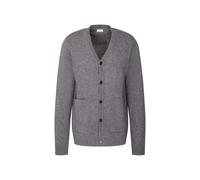 seidensticker - LAMBSWOOL CARDIGAN mid grey melange - Gr. - XL