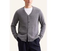 seidensticker - LAMBSWOOL CARDIGAN mid grey melange - Gr. - XXL