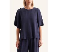 Seidensticker Leinen-Bluse in Dunkelblau - Größe 38 | Damen Blusen