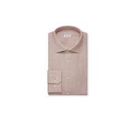 Seidensticker Regular Fit Leinenhemd beige, Einfarbig
