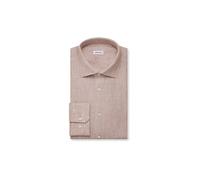 Seidensticker Regular Fit Leinenhemd beige, Einfarbig