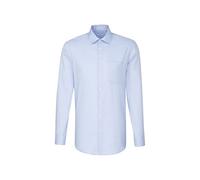 Seidensticker Men's Business Shirt - Regular fit - Non-Iron - Kent Collar - Long Sleeve - 100% Cotton