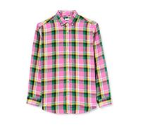 Seidensticker Men's Regular Fit Langarm Hemd Shirt, Rosa, 42