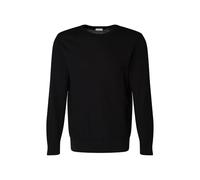 Seidensticker Men's Regular Fit Rundhals Pullover Sweater, Schwarz, S