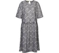 Seidensticker Midi-Kleid Weiß/Marine (Größe: 34) 34 blau