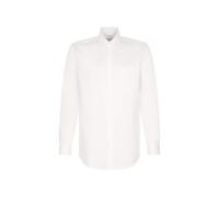 Twill Business Hemd in Comfort mit Kentkragen Uni Weiß 47 (01.343510-0001-47)