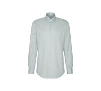 Seidensticker Hemd Comfort Fit – Ice Green, gemustert