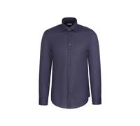 Seidensticker Slim Fit Hemd Wine Red, Bedruckt