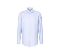 Seidensticker Flanellhemd Herren Comfort Fit Baumwolle hellblau, 47