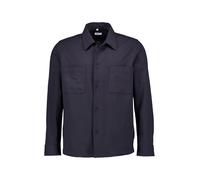 Seidensticker Overshirt Herren Regular Fit Langarm Wolle blau, S