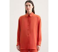 Langarm Krepp Oversizebluse Orange 44 (60.632779-0065-44)