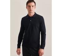 Seidensticker Polo Herren Baumwolle blau, XXL