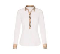 Seidensticker Damen Bluse - City Bluse - Hemdbluse - Regular Fit - Langarm - Uni - Stretch