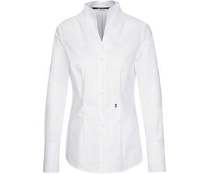 Seidensticker Popeline Kelchkragenbluse Weiß (Größe: 44) 44 weiß