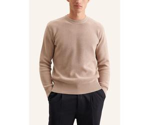 Seidensticker Pullover in Beige - Größe L | Herren Plussize