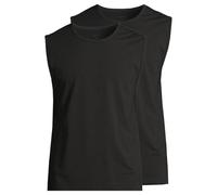 Seidensticker Herren Tank Top Pur – 2er-Pack – 6 Schwarz