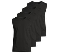 Seidensticker - Pur - Unterhemd/Tanktop - 4er Pack (7 Schwarz)
