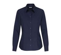 Seidensticker Damen Bluse - City Bluse - Hemdbluse - Regular Fit - Langarm - Uni - 100% Baumwolle