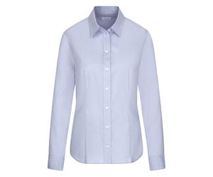 Seidensticker Regular Fit Bluse hellblau, Einfarbig