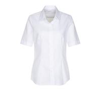 Seidensticker Damen Bluse - City Bluse - Hemdbluse - Regular Fit - Kurzarm - Uni - 100% Baumwolle