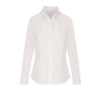 Seidensticker Bluse Modern Fit Damen Weiß Einfarbig Größe 54