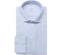 Seidensticker Regular Fit Flanellhemd hellblau, Kariert