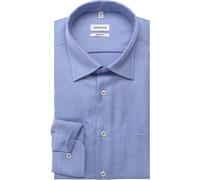 Seidensticker Regular Fit Hemd blau, Einfarbig