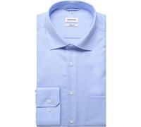 Seidensticker Herren Mens Regular Longsleeve Cotton Hemd, Mid Blue(143510), 44 EU