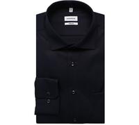 Seidensticker Regular Fit Hemd dunkelblau, Einfarbig
