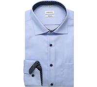 Seidensticker Regular Fit Hemd extra langer Arm hellblau