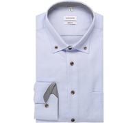Seidensticker Regular Fit Hemd hellblau, Faux-uni