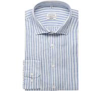 Seidensticker Regular Fit Hemd hellblau, Gestreift