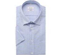 Seidensticker Regular Fit Hemd Kurzarm blau