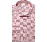 Seidensticker Regular Fit Hemd rot, Gemustert