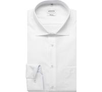 Seidensticker Hemd Herren Regular Fit Baumwolle weiß, 44