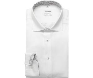 Seidensticker Regular Fit Hemd weiss, Einfarbig