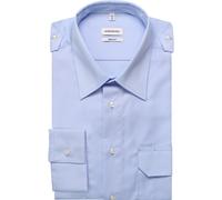 Seidensticker Regular Fit Pilotenhemd hellblau, Einfarbig
