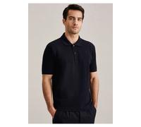 Seidensticker Regular Fit Poloshirt Kurzarm Deep Navy